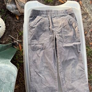 Toughskins Kids Corduroy Pants in Light Gray